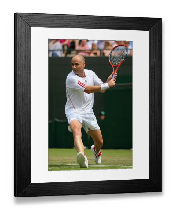 Framed Print : Andre Agassi Framed Print : Andre Agassi