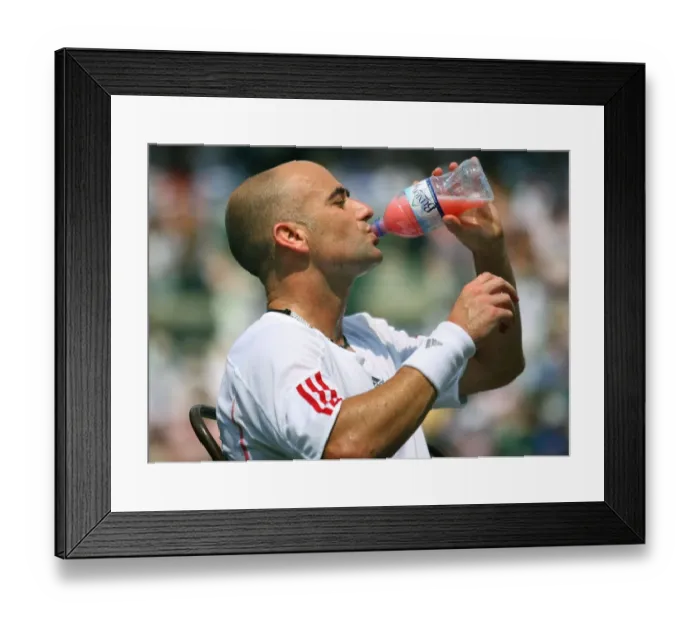 Framed Print : Andre Agassi Framed Print : Andre Agassi