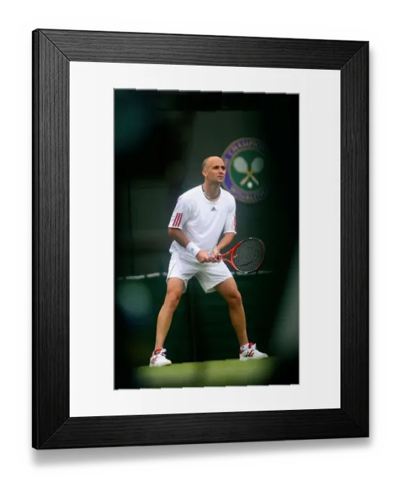 Framed Print : Andre Agassi Framed Print : Andre Agassi