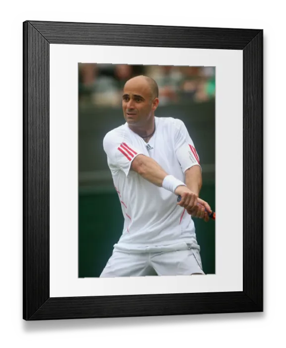 Framed Print : Andre Agassi Framed Print : Andre Agassi