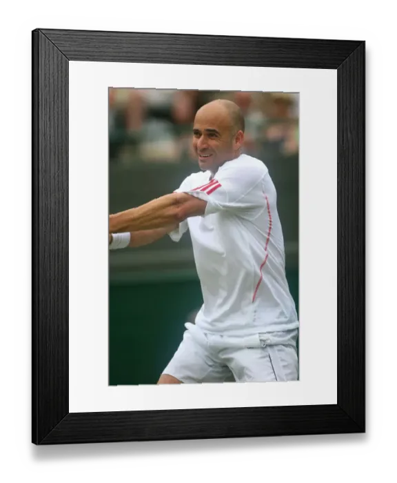 Framed Print : Andre Agassi Framed Print : Andre Agassi
