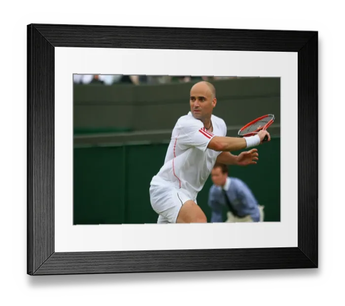 Framed Print : Andre Agassi Framed Print : Andre Agassi