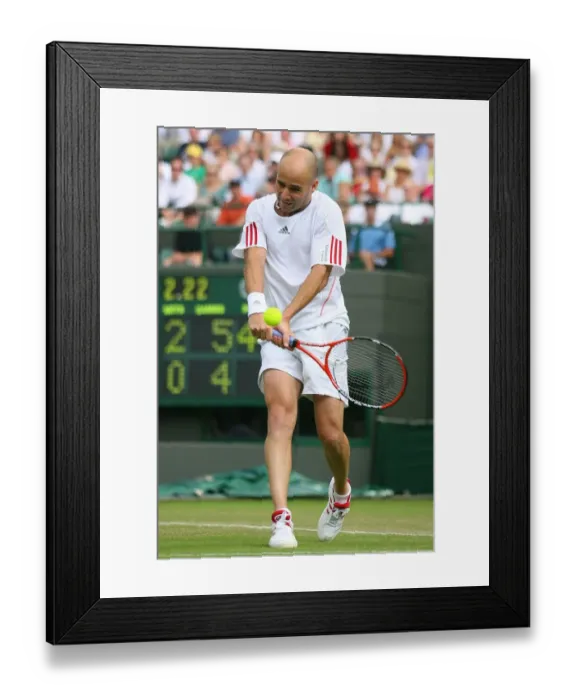 Framed Print : Andre Agassi Framed Print : Andre Agassi