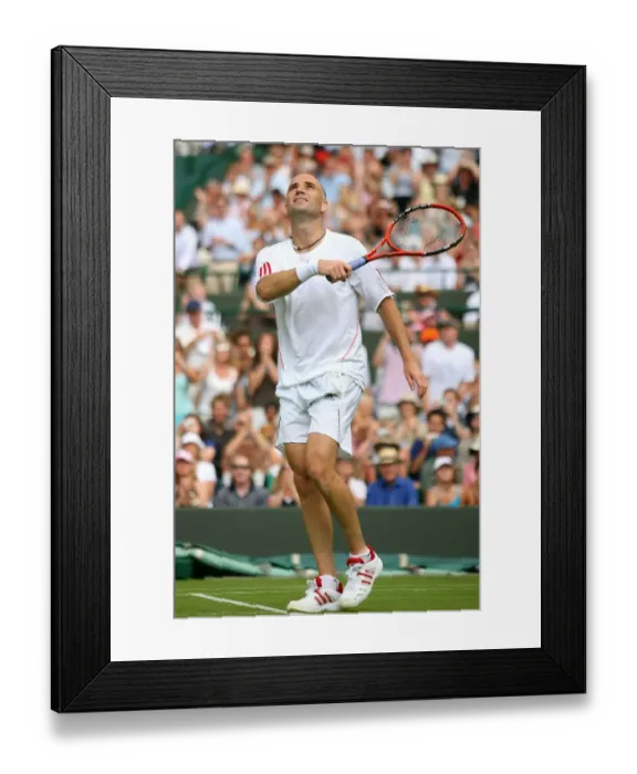 Framed Print : Andre Agassi Framed Print : Andre Agassi