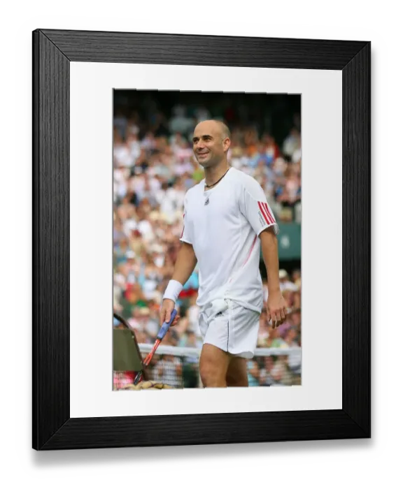 Framed Print : Andre Agassi Framed Print : Andre Agassi