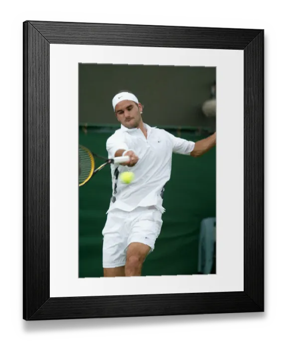 Framed Print : Roger Federer Framed Print : Roger Federer