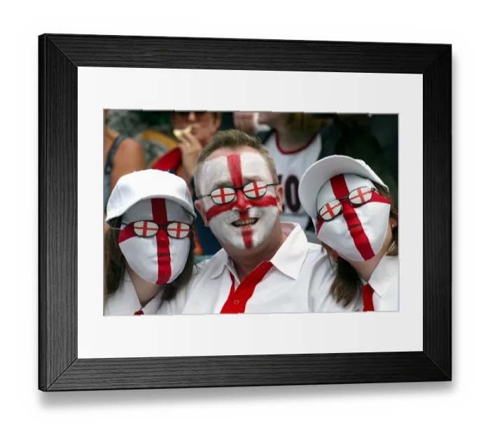 Framed Print : Henman Fans
