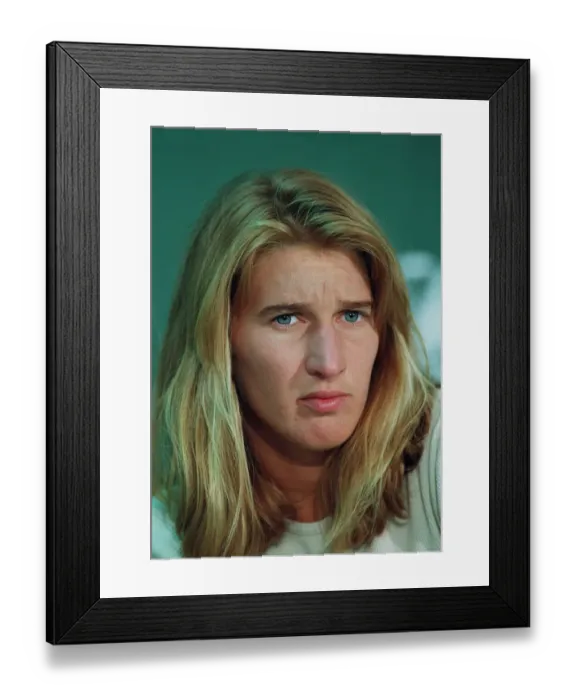 Framed Print : Steffi Graf Framed Print : Steffi Graf