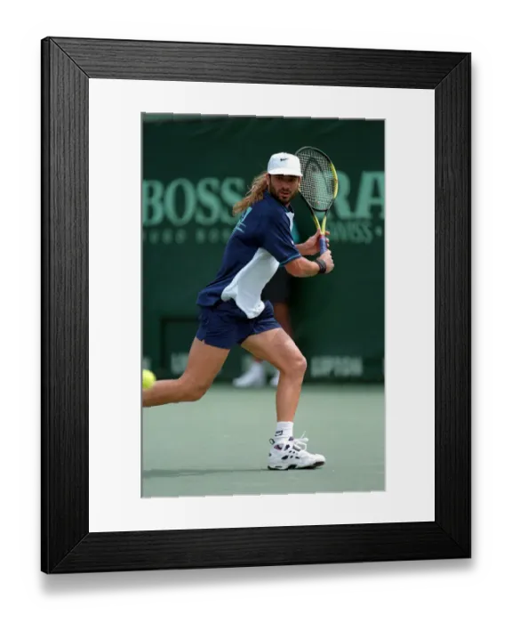 Framed Print : Andre Agassi Framed Print : Andre Agassi