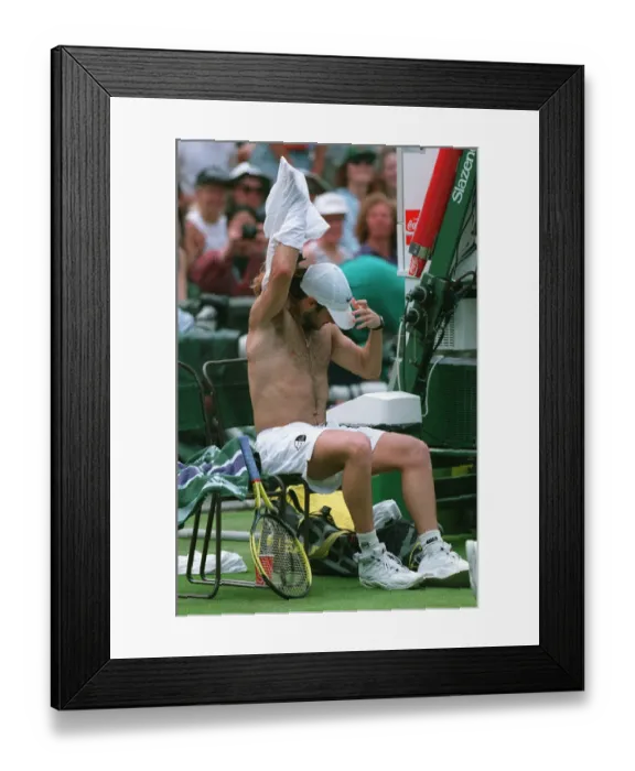 Framed Print : Andre Agassi Framed Print : Andre Agassi