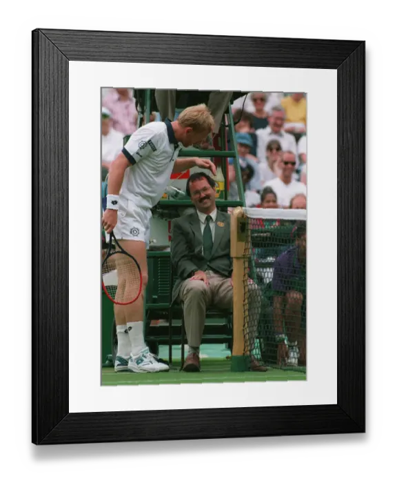 Framed Print : Boris Becker Framed Print : Boris Becker