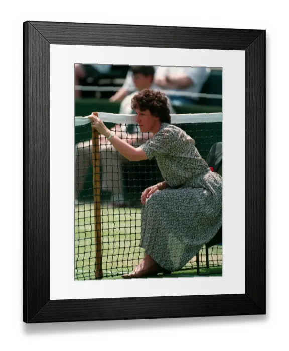 Framed Print : Net Umpire Framed Print : Net Umpire