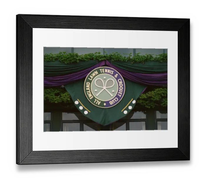 Framed Print : All England Lawn Tennis