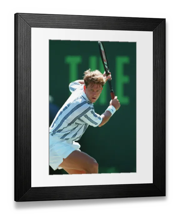 Framed Print : Stefan Edberg Framed Print : Stefan Edberg