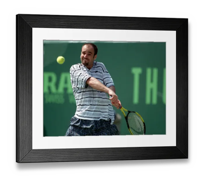 Framed Print : Andre Agassi Framed Print : Andre Agassi