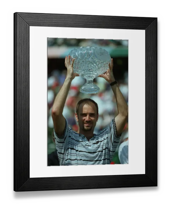 Framed Print : Andre Agassi Framed Print : Andre Agassi