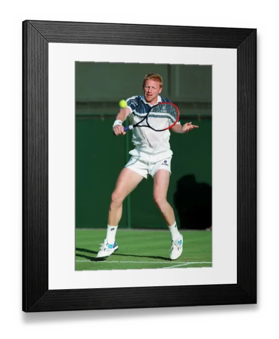 Framed Print : Boris Becker Framed Print : Boris Becker