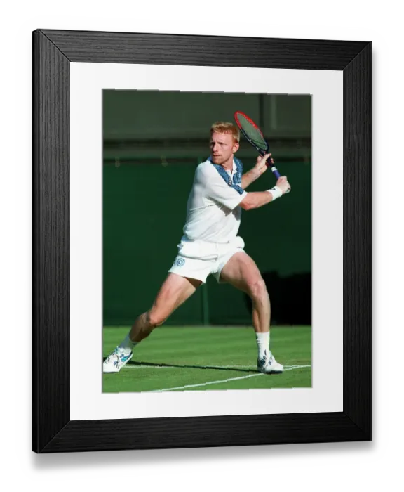 Framed Print : Boris Becker Framed Print : Boris Becker
