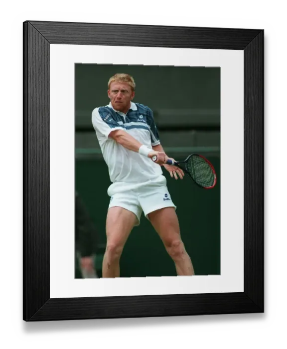 Framed Print : Boris Becker Framed Print : Boris Becker