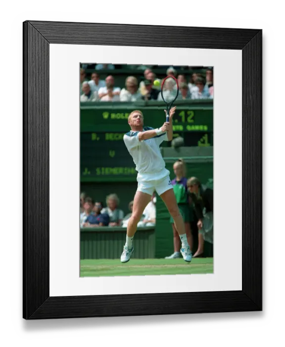 Framed Print : Boris Becker