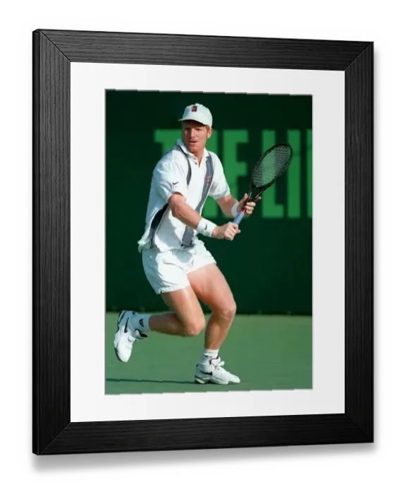 Framed Print : Jim Courier Framed Print : Jim Courier