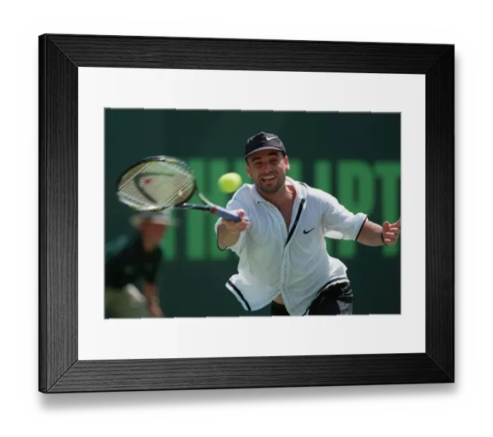 Framed Print : Andre Agassi Framed Print : Andre Agassi