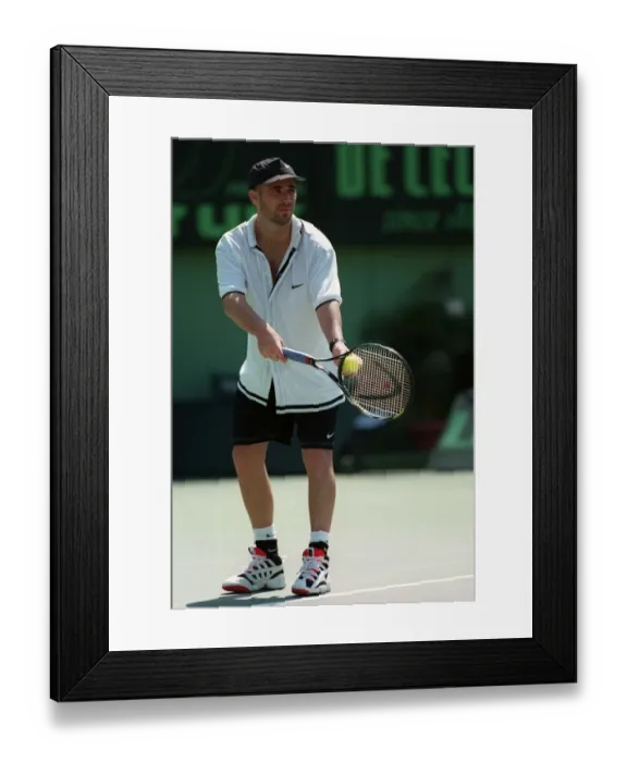 Framed Print : Andre Agassi Framed Print : Andre Agassi