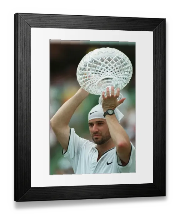 Framed Print : Andre Agassi Framed Print : Andre Agassi
