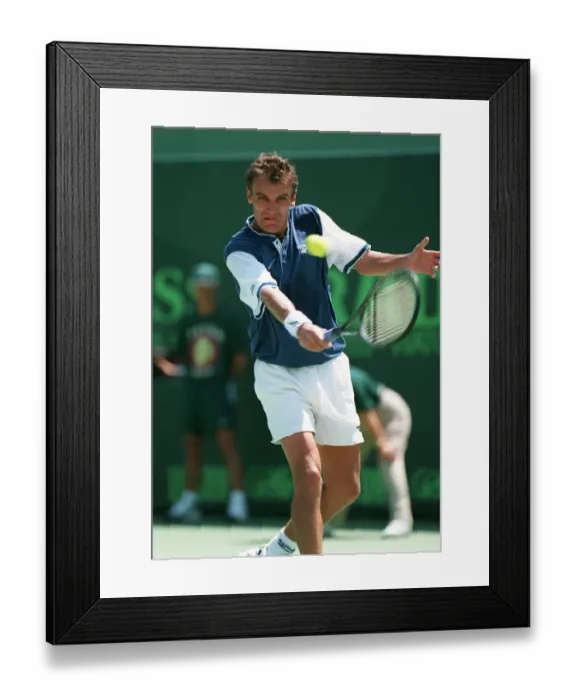 Framed Print : Mats Wilander Framed Print : Mats Wilander