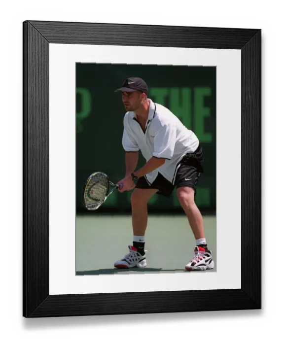 Framed Print : Andre Agassi Framed Print : Andre Agassi