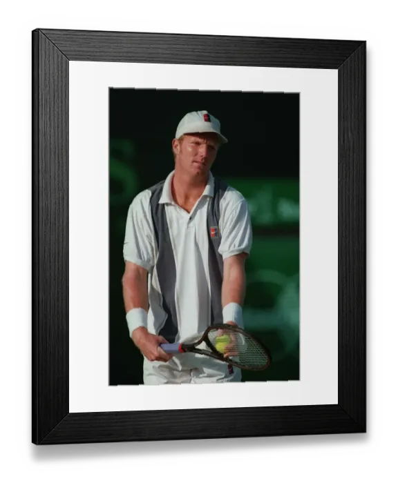 Framed Print : Jim Courier Framed Print : Jim Courier
