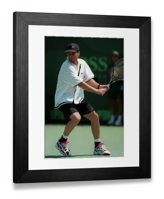 Framed Print : Andre Agassi Framed Print : Andre Agassi