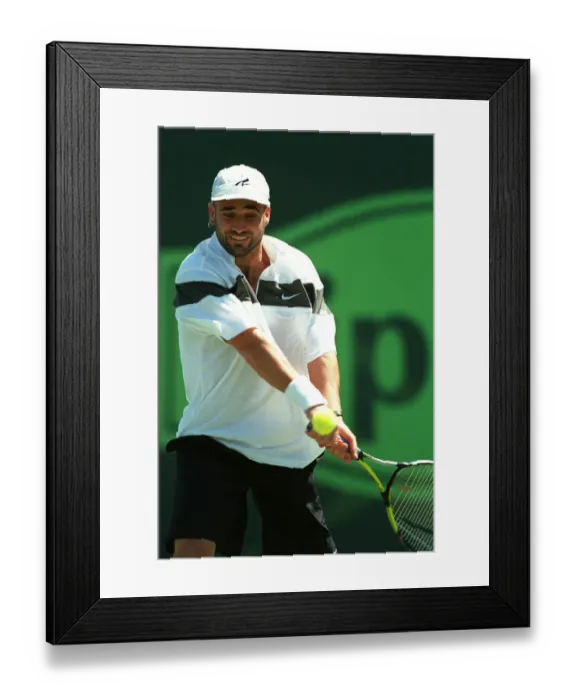 Framed Print : Andre Agassi Framed Print : Andre Agassi