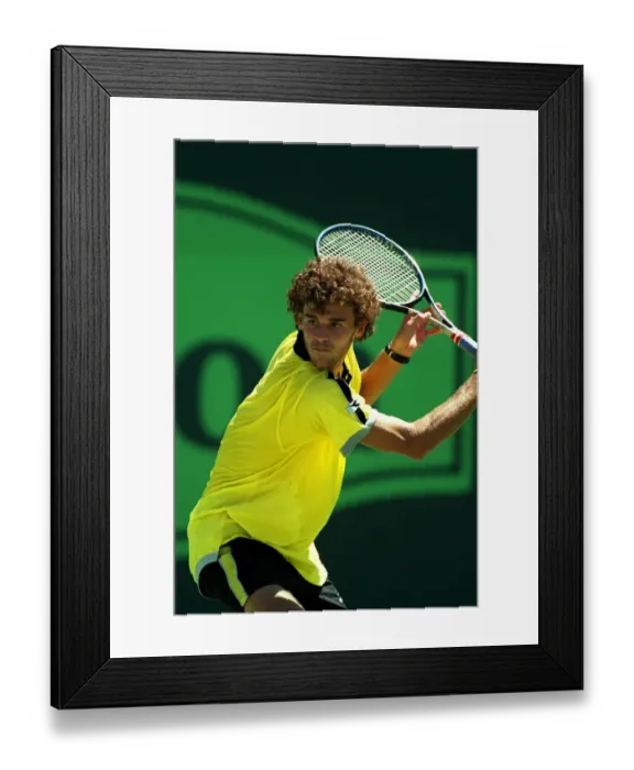 Framed Print : Gustavo Kuerten Framed Print : Gustavo Kuerten