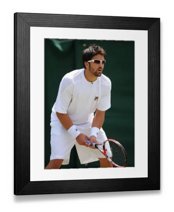 Framed Print : Janko Tipsarevic Framed Print : Janko Tipsarevic