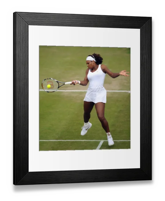 Framed Print : Serena Williams