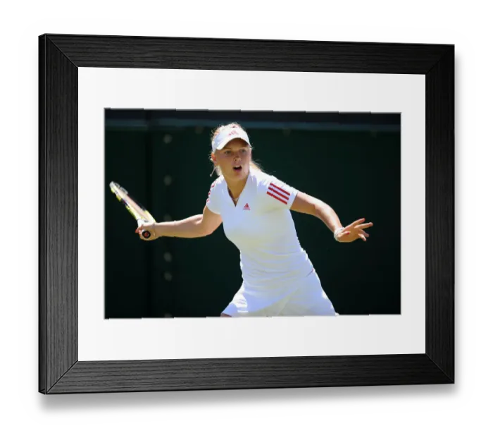 Framed Print : Caroline Wozniacki Framed Print : Caroline Wozniacki
