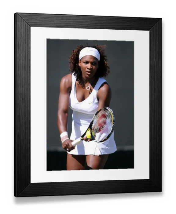 Framed Print : Serena Williams Framed Print : Serena Williams