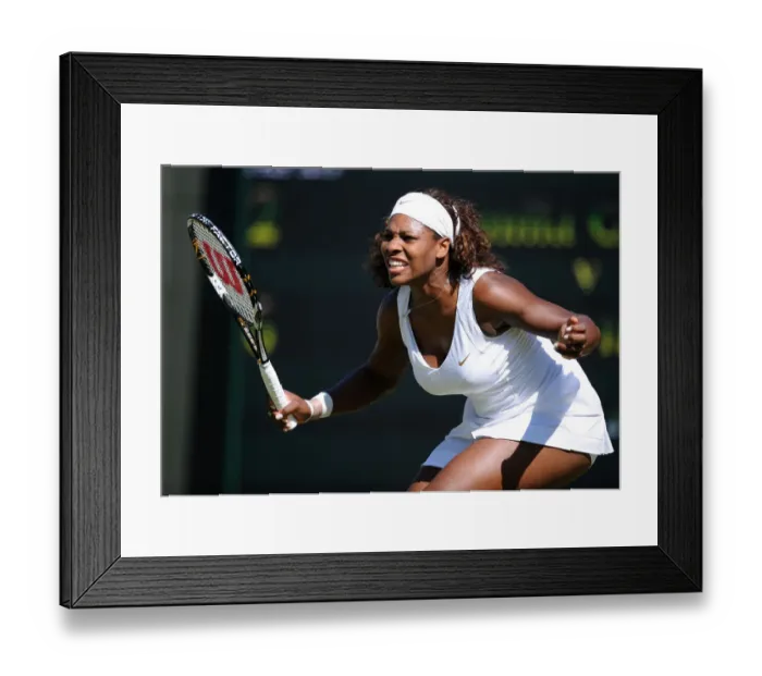Framed Print : Serena Williams