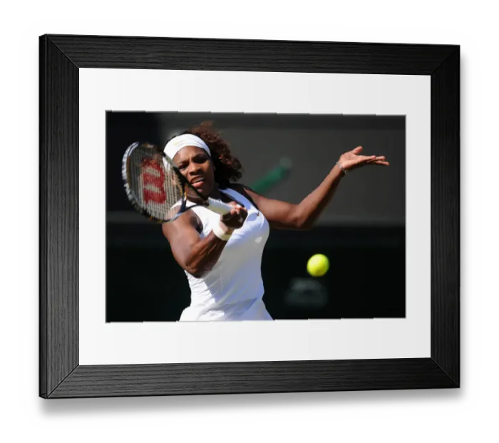 Framed Print : Serena Williams