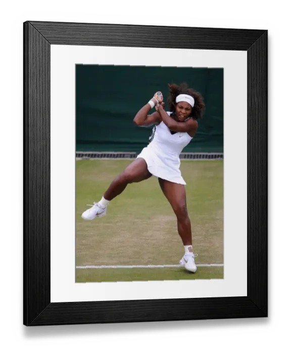 Framed Print : Serena Williams