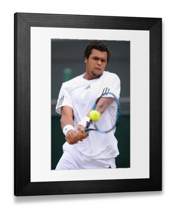 Framed Print : Jo-Wilfried Tsonga Framed Print : Jo-Wilfried Tsonga