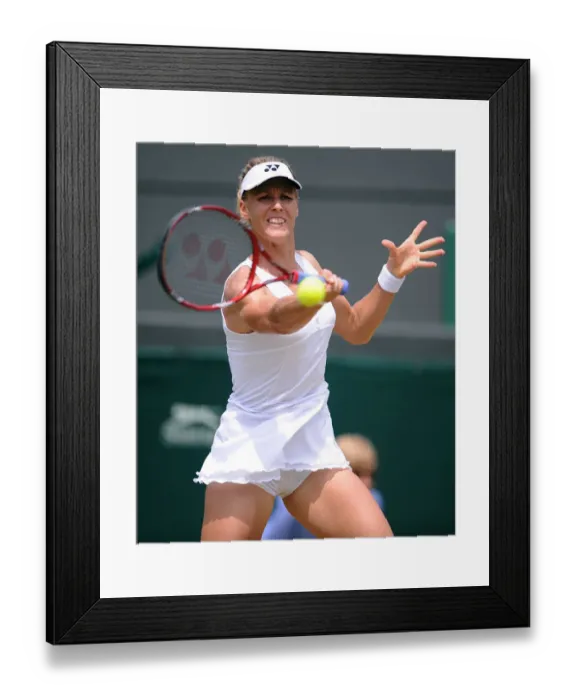 Framed Print : Elena Dementieva Framed Print : Elena Dementieva