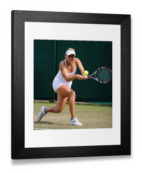 Framed Print : Elena Vesnina Framed Print : Elena Vesnina