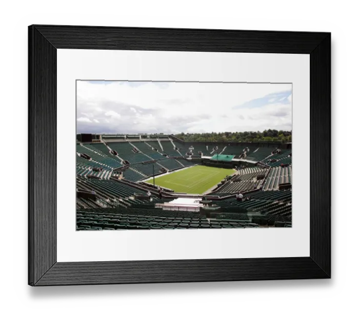 Framed Print : Centre Court Without Roof Framed Print : Centre Court Without Roof
