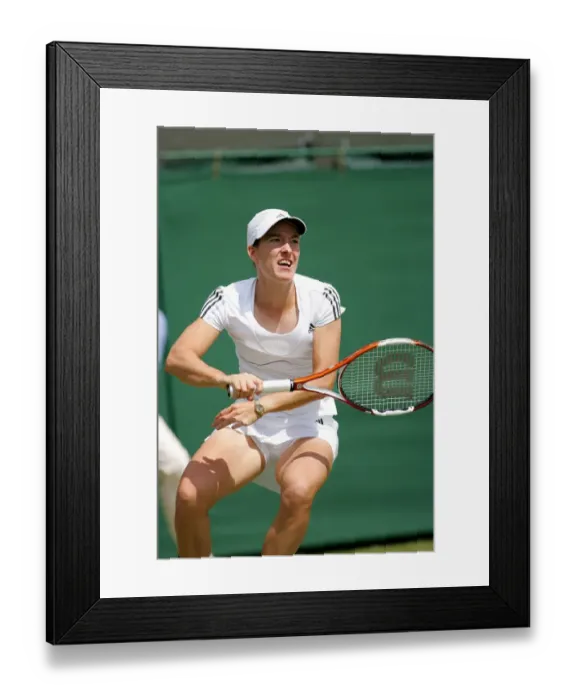 Framed Print : Justine Henin Framed Print : Justine Henin