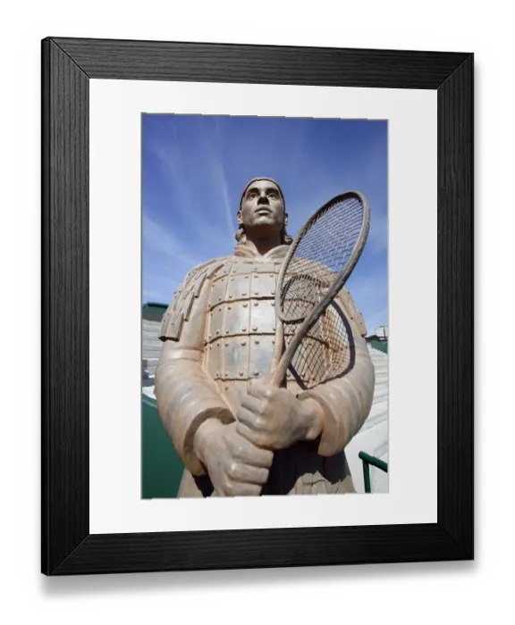 Framed Print : Fernando Gonzalez Statue Framed Print : Fernando Gonzalez Statue