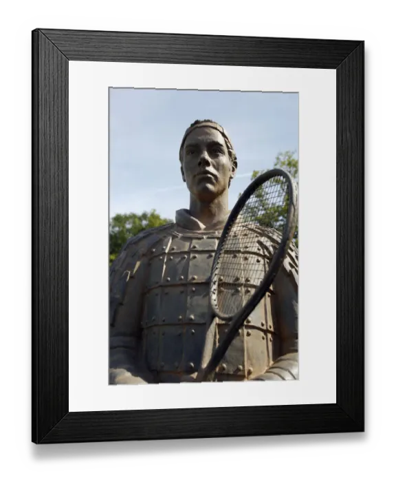 Framed Print : Richard Gasquet Statue Framed Print : Richard Gasquet Statue
