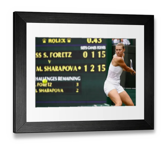 Framed Print : Maria Sharapova Framed Print : Maria Sharapova