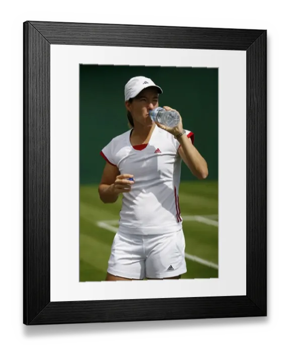 Framed Print : Justine Henin Framed Print : Justine Henin